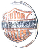 Bar and Shield Harley Davidson  18MM - 20MM Snap Charm