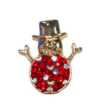 Christmas Holiday Snowman 18MM - 20MM Snap Charm for Snap Jewelry