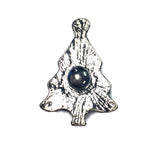 Christmas Holiday Red Christmas Tree Large 18MM - 20MM Snap Charm for Snap Jewelry