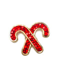 Christmas Holiday Candy Cane Large 18MM - 20MM Snap Charm for Snap Jewelry