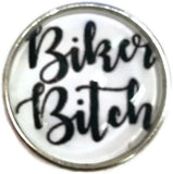 Biker B*tch Harley Davidson Motorcycle Mama Cool 18MM - 20MM Fashion Snap Jewelry Snap Charm