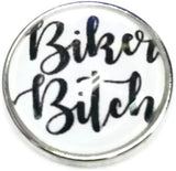 Biker B*tch Harley Davidson Motorcycle Mama Cool 18MM - 20MM Fashion Snap Jewelry Snap Charm