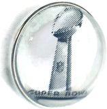 Fashion Snap Jewelry NFL Superbowl Trophy Snap Charm