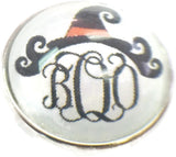 2 Halloween Holiday Snap Charms 18MM - 20MM Snap Charm for Snap Jewelry