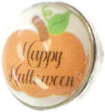 2 Halloween Holiday Snap Charms 18MM - 20MM Snap Charm for Snap Jewelry