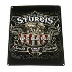 The Tin Wall Metal Garage Sign for Mancave Ride to Sturgis Black Hills Rally