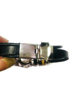 Star Gazer Fashion Snap Jewelry Leather Bracelet Set With 2 Charms Modern And Classy