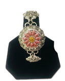 Modern Vintage Snap Jewelry Necklace Bracelet Set Plus 2 Reg and 2 Mini Size Charms