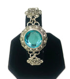Modern Vintage Snap Jewelry Necklace Bracelet Set Plus 2 Reg and 2 Mini Size Charms