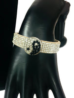 Peace and Brilliance Fashion Snap Jewelry Necklace Bracelet Set Plus 4 Charms Beautiful & Classy
