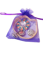 Peace and Brilliance Fashion Snap Jewelry Necklace Bracelet Set Plus 4 Charms Beautiful & Classy