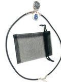 NFL Fashion Snap Jewelry Tennessee Titans Logo Necklace Set With 2 Charms For Football Fans