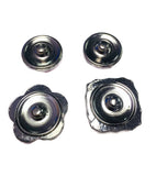 Pretty in Pink Sparkle Lot Of 4 Rhinestone Charms 18MM - 20MM Snap