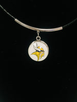 NFL Fashion Snap Jewelry Minnesota Vikings Logo Necklace Set With 2 Charms For Football Fans