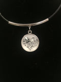 NFL Fashion Snap Oakland Raiders Logo Necklace Set With 2 Charms For Football Fans