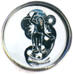 Aquarius Zodiac Art Horoscope Symbol 18MM - 20MM Charm for Snap Jewelry
