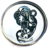 Aquarius Zodiac Art Horoscope Symbol 18MM - 20MM Charm for Snap Jewelry