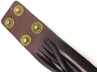 Brown Cuff DIY Leather Bracelet Multiple Colors Available for 18MM - 20MM Snap Jewelry Build Your Own Unique