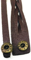 Brown Cuff DIY Leather Bracelet Multiple Colors Available for 18MM - 20MM Snap Jewelry Build Your Own Unique