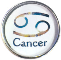 Cancer Zodiac Sign Horoscope Symbol 18MM - 20MM Charm for Snap Jewelry