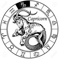 Capricorn Zodiac Sign In Horoscope Symbol 18MM - 20MM Charm for Snap Jewelry