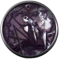 Zero Jack And Sally Halloween Town Nightmare Before Christmas Jack Skellington 18MM - 20MM Snap Jewelry Charm