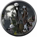 Jack And Sally With Halloween Town People Nightmare Before Christmas Jack Skellington 18MM - 20MM Snap Jewelry Charm
