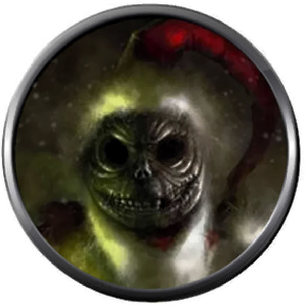 Santa Clause Jack Skellington Scary Face Halloween Town Nightmare Before Christmas 18MM - 20MM Snap Jewelry Charm