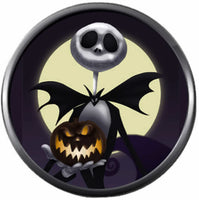 Nightmare Before Christmas Jack Skellington Pumpkin King 18MM - 20MM Snap Jewelry Charm New Item