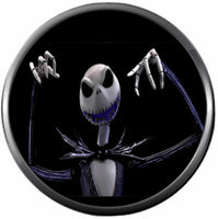 Scary Jack Skellington Halloween Town Nightmare Before Christmas 18MM - 20MM Snap Jewelry Charm