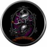 Jack Skellington & Zero Portrait Halloween Town 18MM - 20MM Snap Jewelry Charm New Item