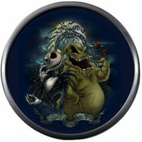 Nightmare Before Christmas Jack Skellington And Oogie Boogie Man 18MM - 20MM Charm for Snap Jewelry