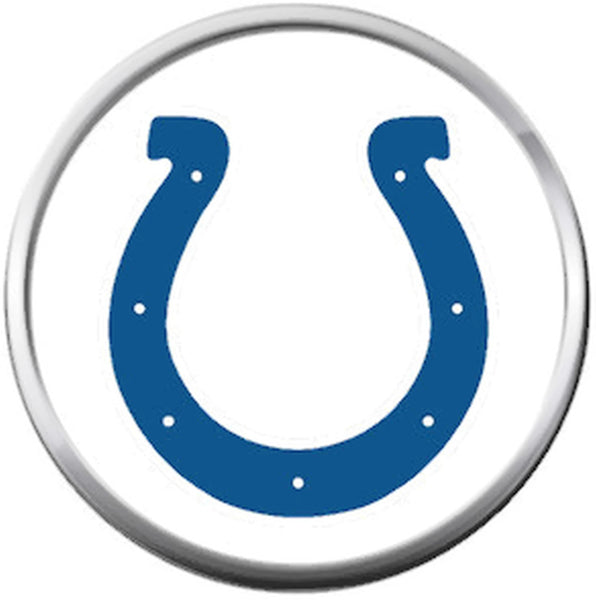 NFL Logo Indianapolis Colts Snap Charm 18MM - 20MM Snap