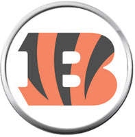 NFL Football Cincinnati Bengals 18MM - 20MM Snap Charm Jewelry