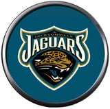 NFL Jacksonville Jaguars Teal Football Game Lovers Team Spirit 18MM - 20MM Fashion Jewelry Snap Charm