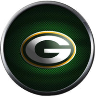 NFL Green Bay Packers Bright Logo Football Fan Team Spirit 18MM - 20MM Fashion Snap Charm