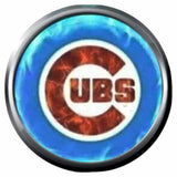 Mystic Cool Logo MLB Baseball Chicago Cubs 18MM - 20MM Snap Jewelry Charm New Item