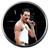 Freddie Mercury Rocks Queen Band Rock And Roll Hall Of Fame Musicians 18MM - 20MM Fashion Snap Jewelry Snap Charm