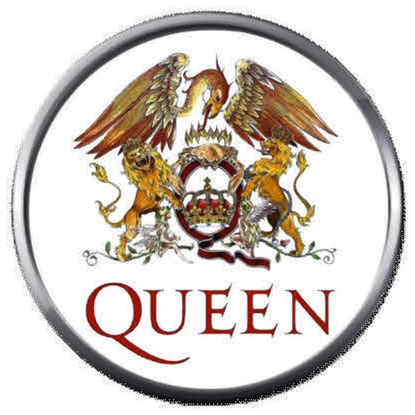Pin's Metal Freddie Mercury Queen Couronné - 4 Cm - Badge Rock Iconique