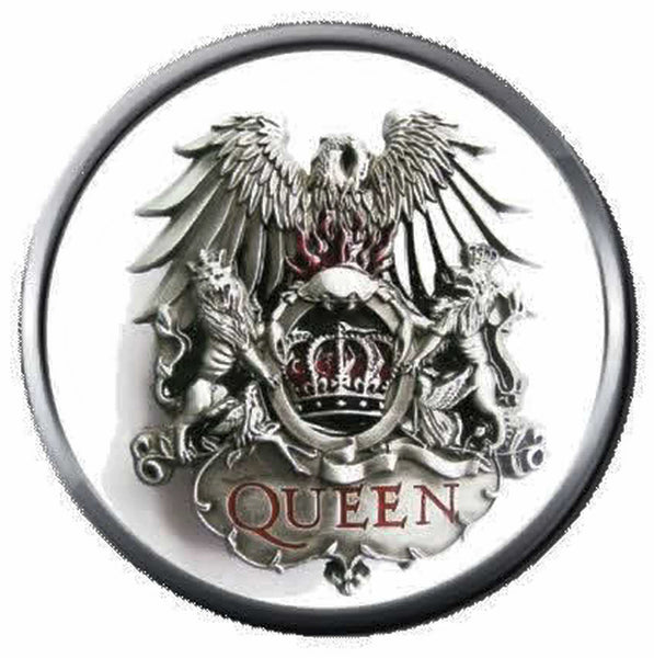 Freddie Mercury Queen Crest in Chrome Leo Lion Cancer Crab Virgo Fairies 18MM - 20MM Fashion Snap Jewelry Snap Charm