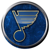 On The Way To Stanley Cup NHL Hockey Logo St Louis Blues  18MM - 20MM Fashion Snap Jewelry Snap Charm New Item