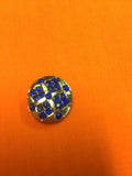 Fashion Snap Jewelry Lot Of 4 Rhinestone Charms