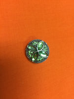Fashion Snap Jewelry Lot Of 4 Rhinestone Charms