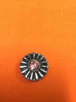 Fashion Snap Jewelry Lot Of 4 Rhinestone Charms
