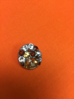 Fashion Snap Jewelry Lot Of 4 Rhinestone Charms