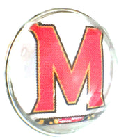 Maryland College Logo Fashion Snap Jewelry University Snap Charm