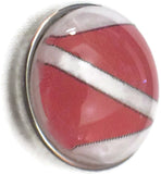 Scuba Diver Down Flag 18MM - 20MM Fashion Snap Jewelry Snap Charm
