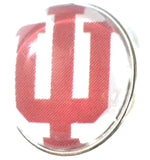 Indiana University IU College Logo Fashion Snap Jewelry University Snap Charm