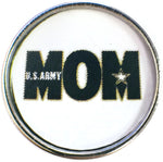US Army Mom Military  18MM - 20MM Snap Charm
