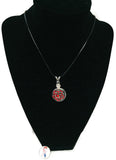 Proud Navy Mom Snap on 18" Leather Rope Diamond Pendant Necklace W/ Extra 18MM - 20MM Snap Charm